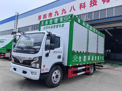 單橋長興德龍牌ZZZ5128TWCEQ6型污水處理車.